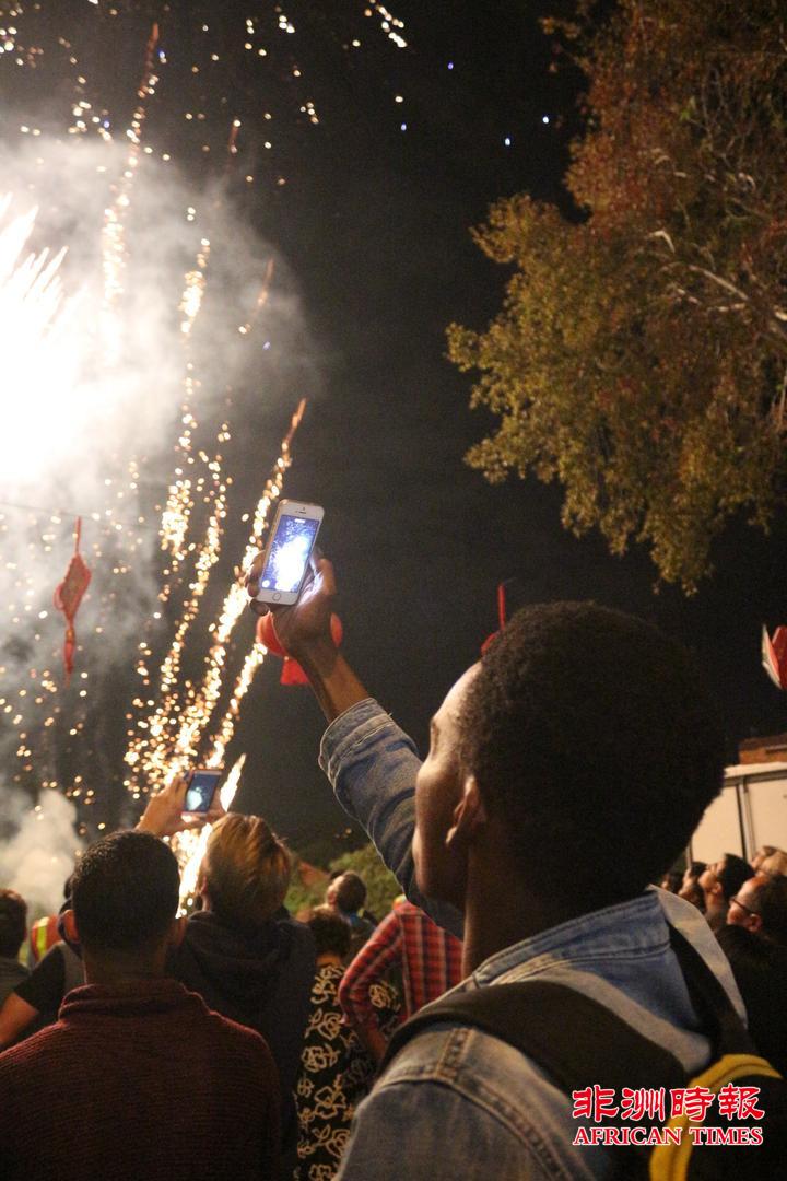 万人齐聚南非约堡唐人街共庆猪年新春佳节（视图）