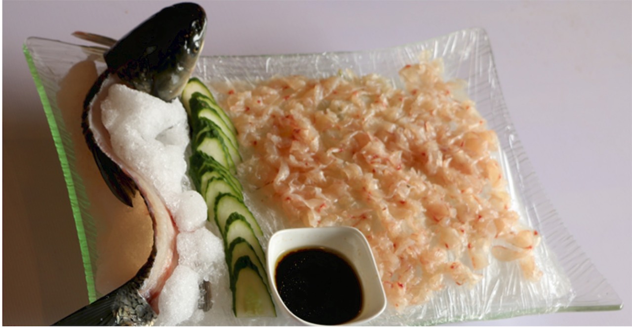 食不厌精脍不厌细客家生鱼片