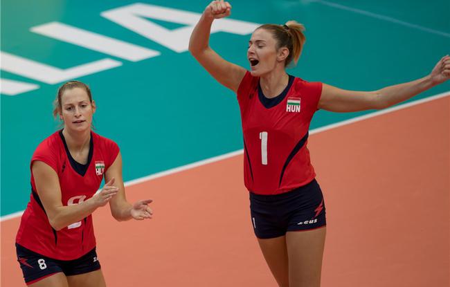 匈牙利女排3-0横扫澳大利亚 夺大奖赛第三档冠军