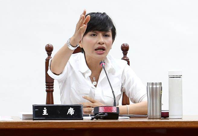 民进党"立委"邱议莹.(图片来源:台湾"中时电子报")