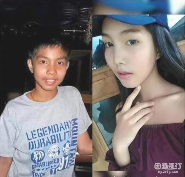 15位泰国人妖的前后对比照!