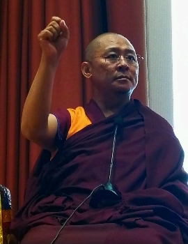 藏传高僧十五世热腾仁波切公益演讲在新州议会举行