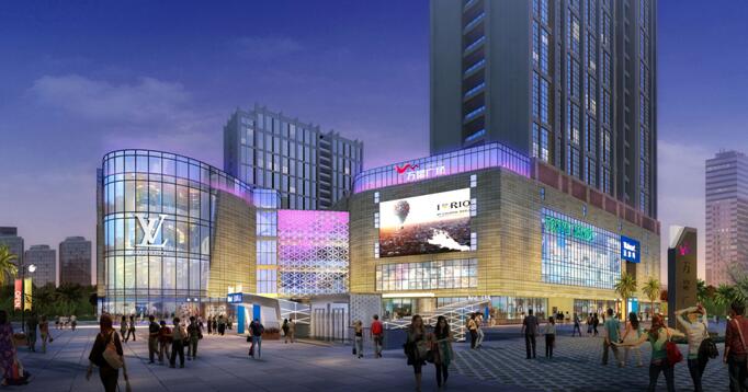 连江万星广场明年5月整体开业,百余家品牌签约入驻