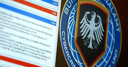 德国联邦刑事警察局网络犯罪情报机构标识(来源:新华社)