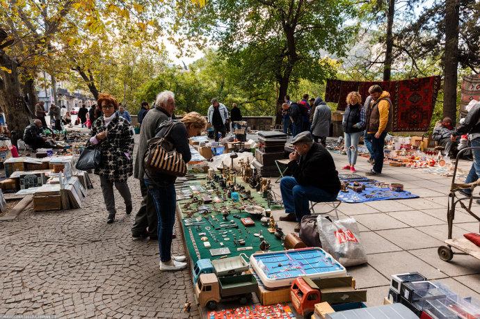 俄罗斯旧货交易市场! 全都是二手的好东西!