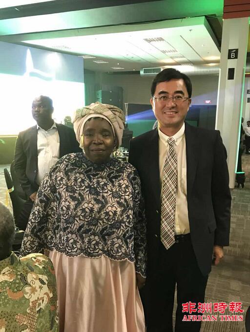 组图:非国大党隆重庆祝建党106周年 南非华人侨领应邀参加总统晚宴