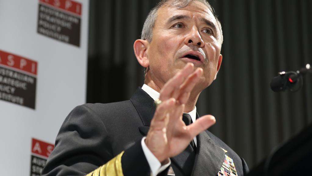 美军太平洋司令部司令哈里斯(harry harris).(《先驱太阳报》图片)