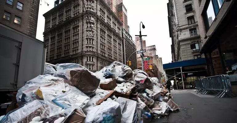 纽约战胜洛杉矶 获"全美最脏城市" 看了一下真不冤(图)