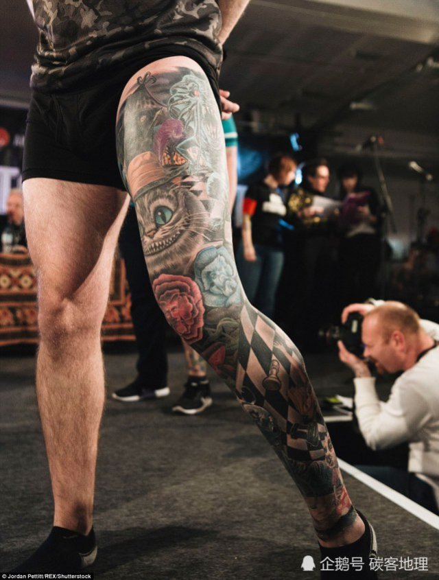 伦敦纹身大会:看谁的"肆意妄为艺术"最令人赞叹?