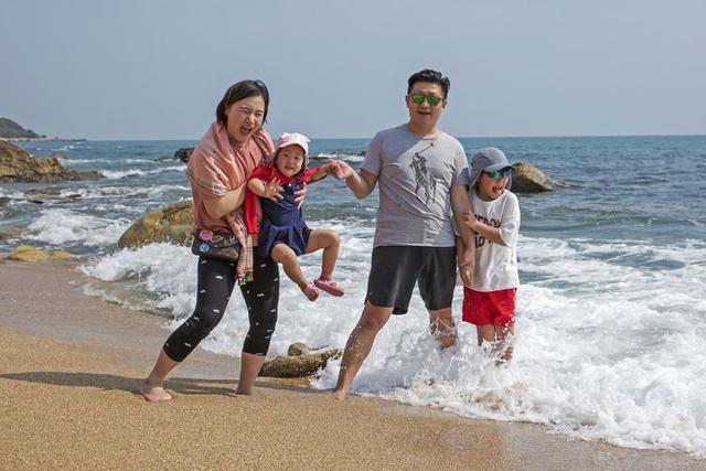 冬天的快乐,一家老小快快乐乐的嗨三亚