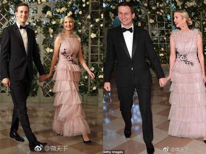 美国总统女儿伊万卡身穿价值过万连衣裙现身白宫, 气质太出众!