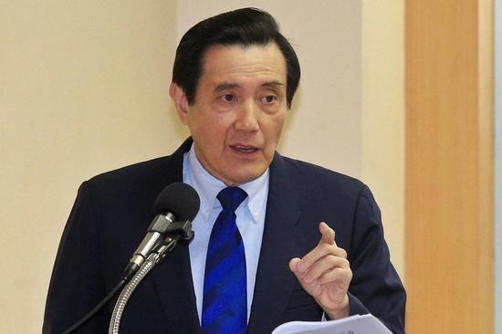 马英九谈"务实":让大陆相信不"独",也不马上统