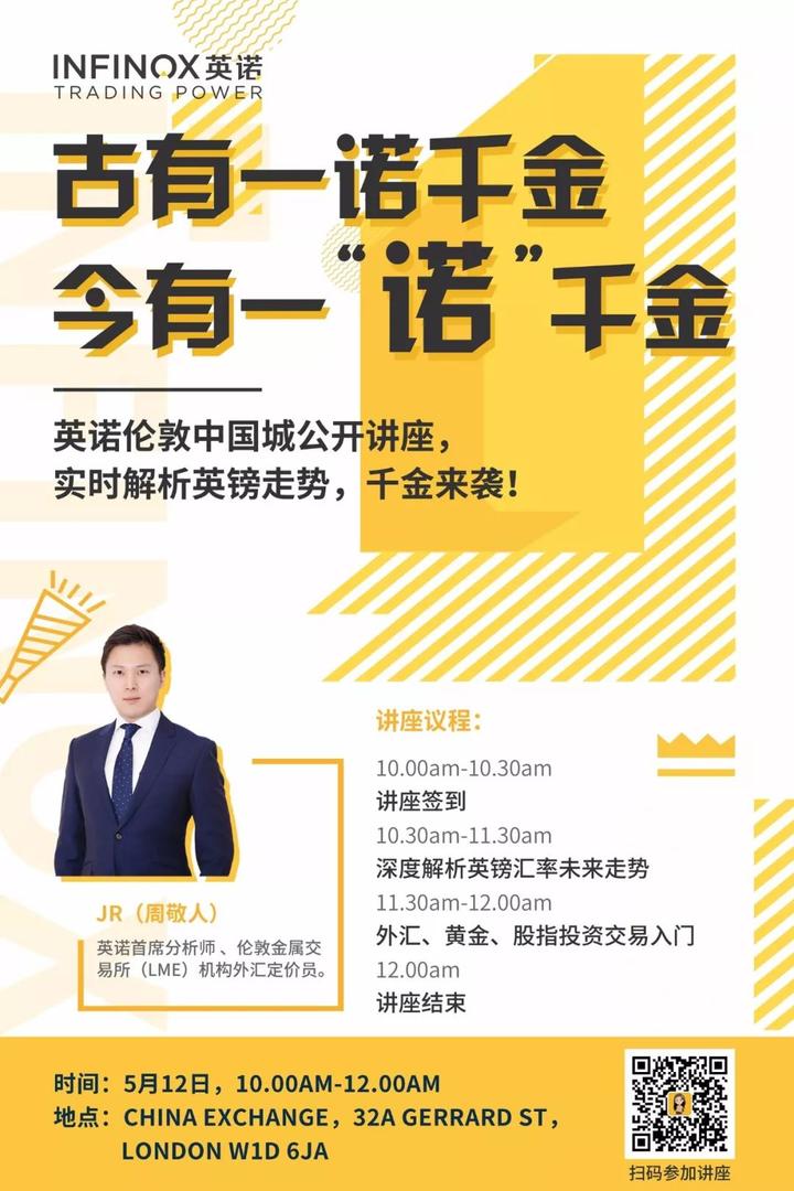 刚刚英国行长发表了讲话:5月不加息,英镑大跌.