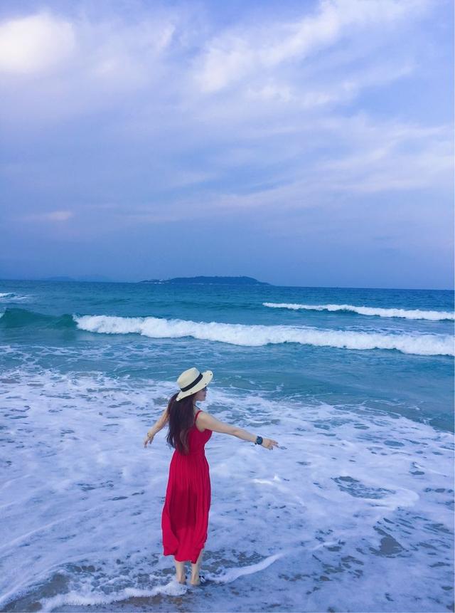 到夏天,去春游,美女游三亚,小众玩出新花样