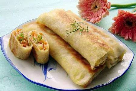 福州民间小吃,俗称春饼