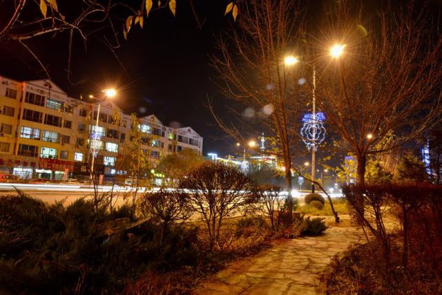 初冬之黄昏 通辽市奈曼旗大沁他拉镇