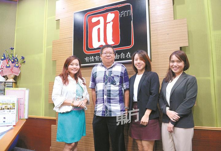 左起为邓佩 银,陈嘉敏及黄晓涵. (摄影:陈启新)