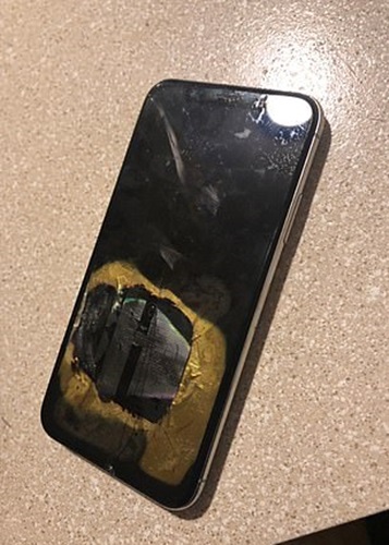 1爆炸 "变热冒烟并起火!