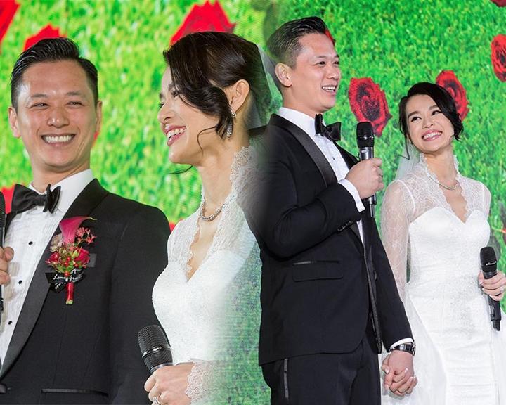 结婚3周年 胡杏儿与老公齐贴婚照晒爱