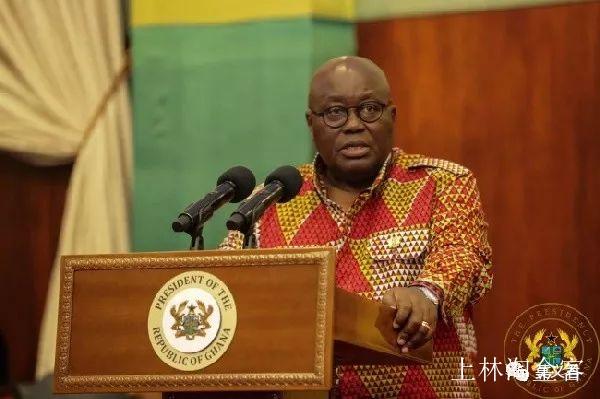 加纳总统阿库福.图/加纳新闻网