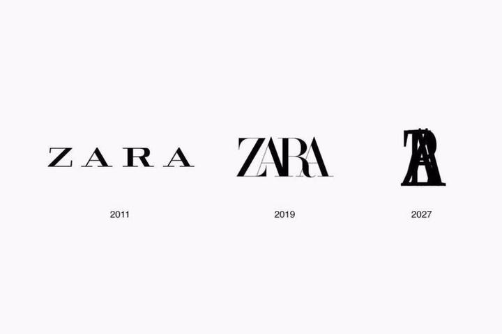 zara 8年来首次更换logo,但网友的评价却不怎么样