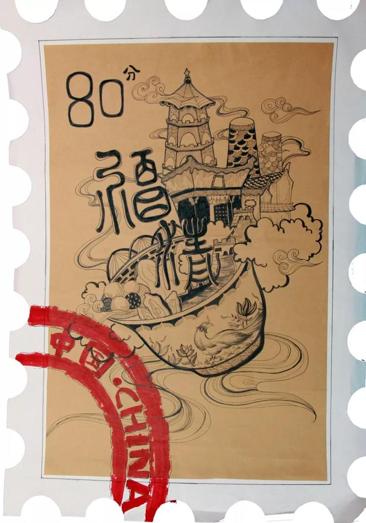 福清这700位孩子用28天时间画出一座城