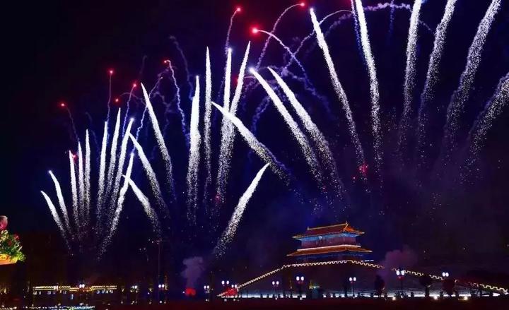 【美丽河北e起过年】过年期间,到这里看电子烟花秀