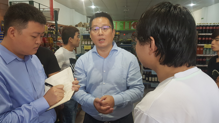 陈志军领事呼吁侨胞建立群防力量