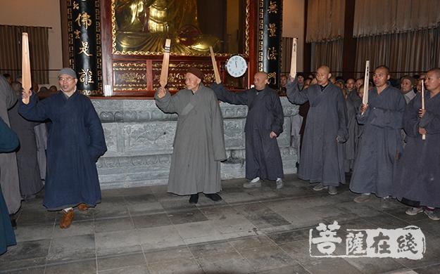 中国禅宗司空山二祖寺己亥年春季禅七法会在二祖寺下院大禅堂如期举行