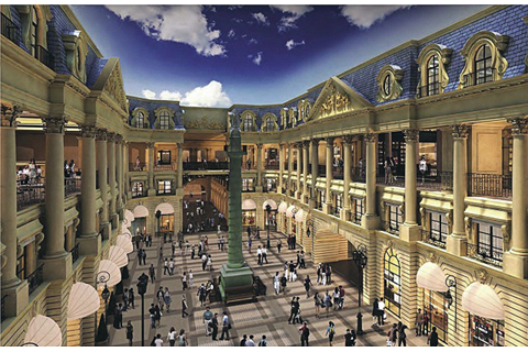 巴黎人购物中心下月开幕